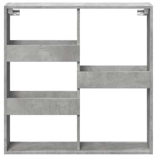 Zidni ormarić boja betona 80x15x80 cm od konstruiranog drva - Beton siva 80 x 15 x 80 cm 1 Cijena
