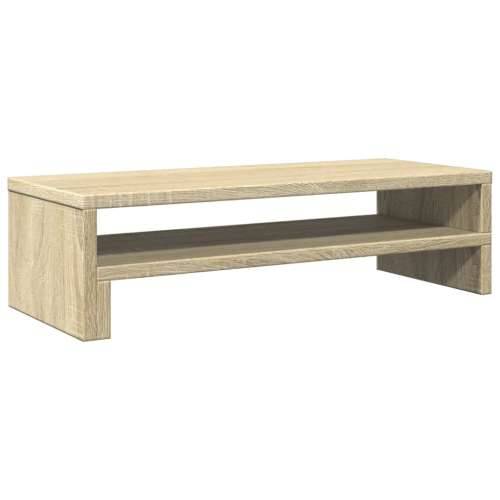 Stalak za monitor boja hrasta 54x22x15 cm konstruirano drvo - sonoma hrast Cijena