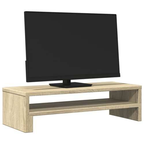 Stalak za monitor boja hrasta 54x22x15 cm konstruirano drvo - sonoma hrast Cijena