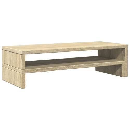 Stalak za monitor boja hrasta 54x22x15 cm konstruirano drvo - sonoma hrast Cijena