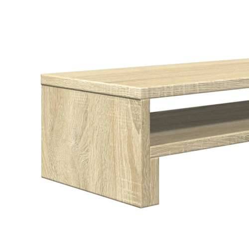 Stalak za monitor boja hrasta 54x22x15 cm konstruirano drvo - sonoma hrast Cijena
