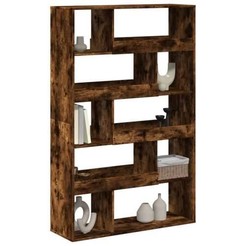 Regal za knjige boja hrasta 100x33x156,5 cm konstruirano drvo - Dimljeni hrast 1 156.5 cm Cijena