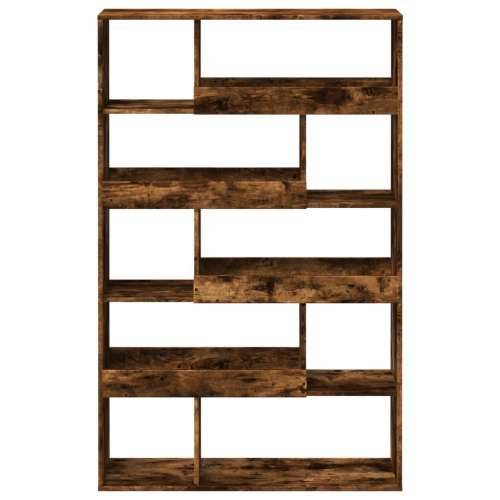 Regal za knjige boja hrasta 100x33x156,5 cm konstruirano drvo - Dimljeni hrast 1 156.5 cm Cijena