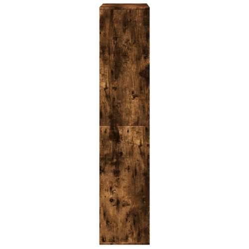 Regal za knjige boja hrasta 100x33x156,5 cm konstruirano drvo - Dimljeni hrast 1 156.5 cm Cijena