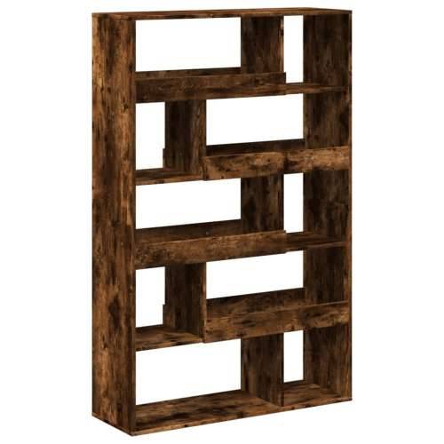 Regal za knjige boja hrasta 100x33x156,5 cm konstruirano drvo - Dimljeni hrast 1 156.5 cm Cijena