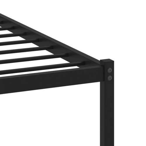 Metalni okvir kreveta bez madraca boja hrasta 160x200 cm Dimljeni hrast 160 x 200 cm s uzglavljem Cijena