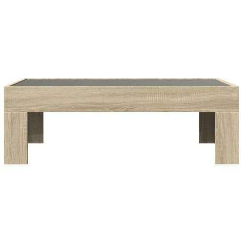 Stolić s beskonačnim LED svjetlima boja hrasta 90x50x30 cm - sonoma hrast 1 90 cm 50 cm Cijena