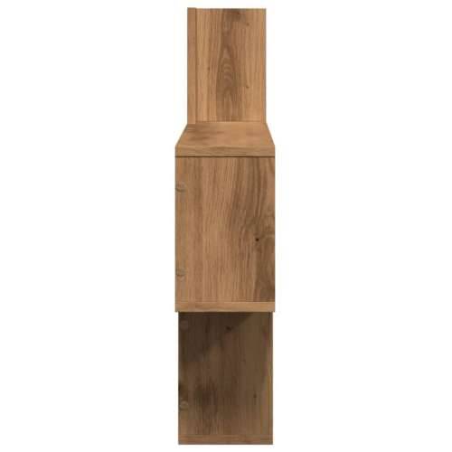 Zidna polica boja artisian hrast 100x15x70 cm drveni - Boja hrasta 1 Cijena