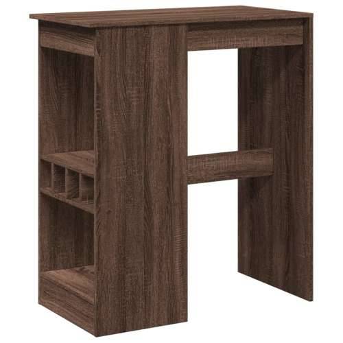 Barski stol s držačima boja hrasta 90x47,5x103,5 cm drveni Smeđi hrast 1 Cijena