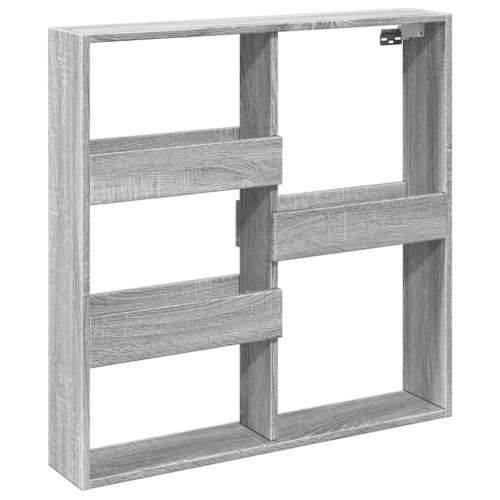 Zidni ormarić boje hrasta 80x15x80 cm konstruirano drvo Sivi hrast sonoma 80 x 15 x 80 cm 1 Cijena