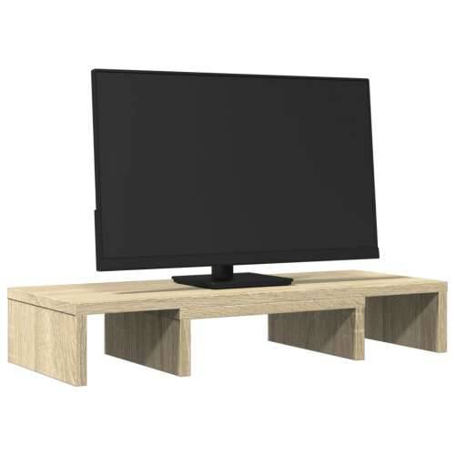 Stalak za monitor podesivi boja hrasta 60 x 24 x 10,5 cm drveni - sonoma hrast 60 x 24 x 10.5 cm Cijena