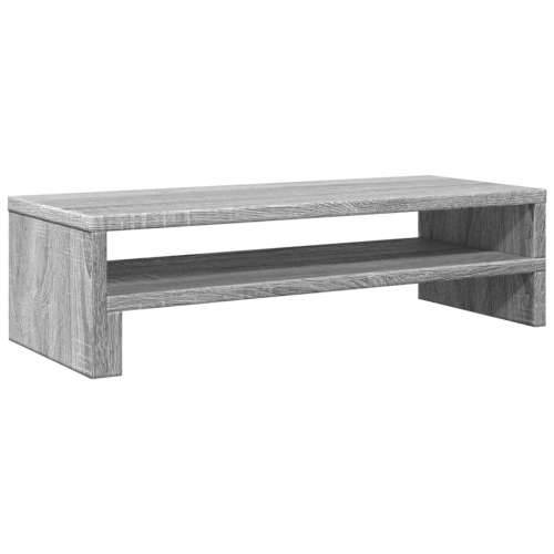 Stalak za monitor siva boja hrasta 54x22x15cm konstruirano drvo - Sivi hrast sonoma Cijena