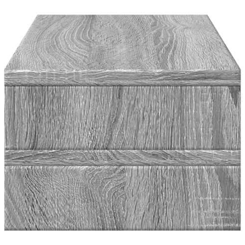 Stalak za monitor siva boja hrasta 54x22x15cm konstruirano drvo - Sivi hrast sonoma Cijena