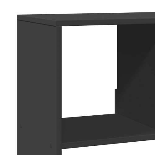 Regal za knjige crni 100x33x156,5 cm od konstruiranog drva - Crna 1 156.5 cm Cijena
