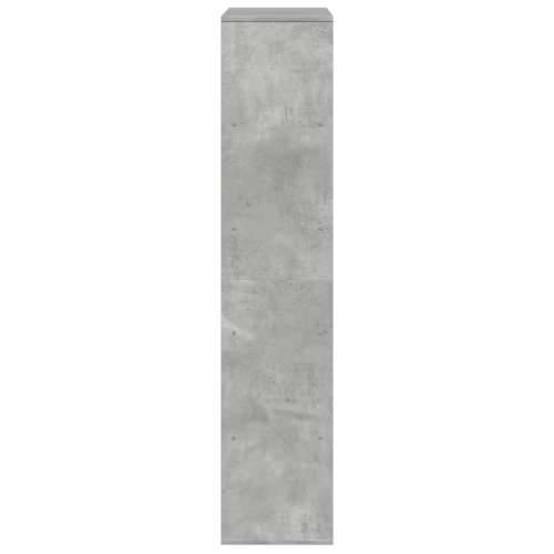 Regal za knjige boja betona 100x33x156,5 cm konstruirano drvo - Beton siva 1 156.5 cm Cijena