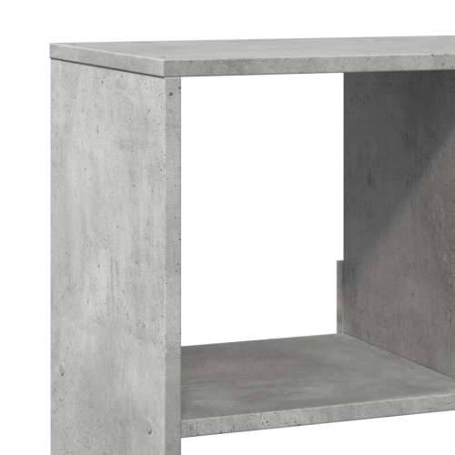 Regal za knjige boja betona 100x33x156,5 cm konstruirano drvo - Beton siva 1 156.5 cm Cijena