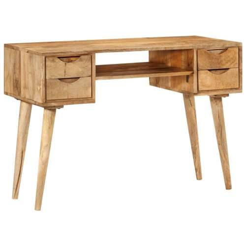 Radni stol s ladicama 110x47x76 cm masivno drvo manga Cijena