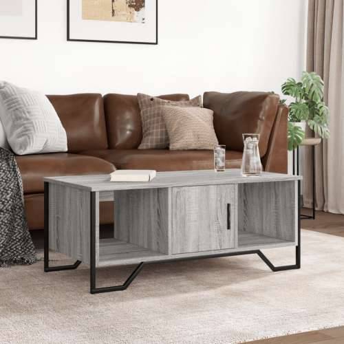 Stolić za kavu siva boja hrasta 100x51x40 cm konstruirano drvo - Sivi hrast sonoma 1 Cijena