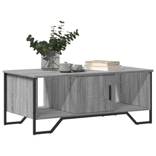 Stolić za kavu siva boja hrasta 100x51x40 cm konstruirano drvo - Sivi hrast sonoma 1 Cijena