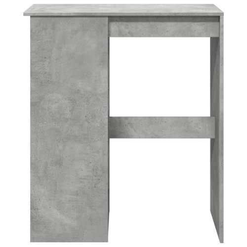 Barski stol s držačima boja betona 90x47,5x103,5 cm drveni - Beton siva 1 Cijena