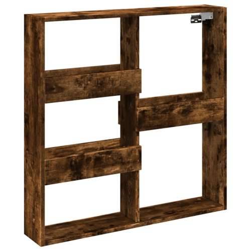 Zidni ormarić boja hrasta 80x15x80 cm od konstruiranog drva - Dimljeni hrast 80 x 15 x 80 cm 1 Cijena