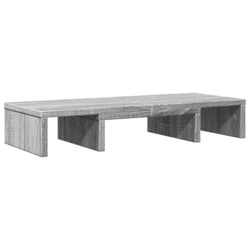 Stalak za monitor podesivi boja hrasta 60 x 24 x 10,5 cm drveni - Sivi hrast sonoma 60 x 24 x 10.5 cm Cijena