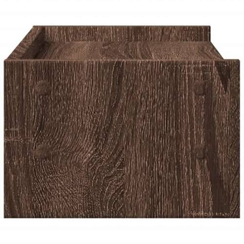 Stalak za monitor smeđa boja hrasta 42x24x16 cm drveni - Smeđi hrast 42 x 24 x 16 cm Cijena