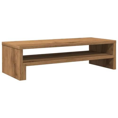 Stalak za monitor boja hrasta 54x22x15 cm konstruirano drvo - hrast artisan Cijena