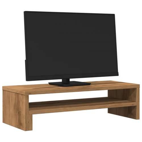Stalak za monitor boja hrasta 54x22x15 cm konstruirano drvo - hrast artisan Cijena