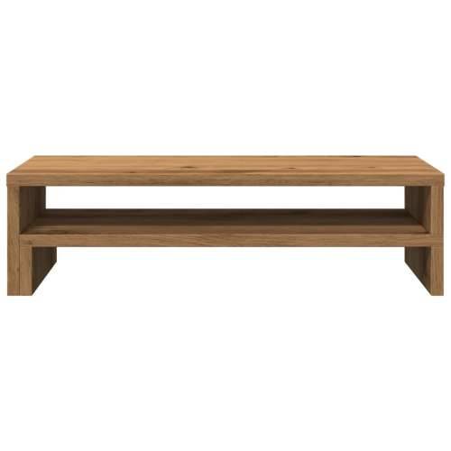Stalak za monitor boja hrasta 54x22x15 cm konstruirano drvo - hrast artisan Cijena