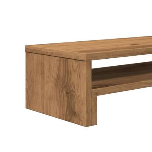 Stalak za monitor boja hrasta 54x22x15 cm konstruirano drvo - hrast artisan Cijena