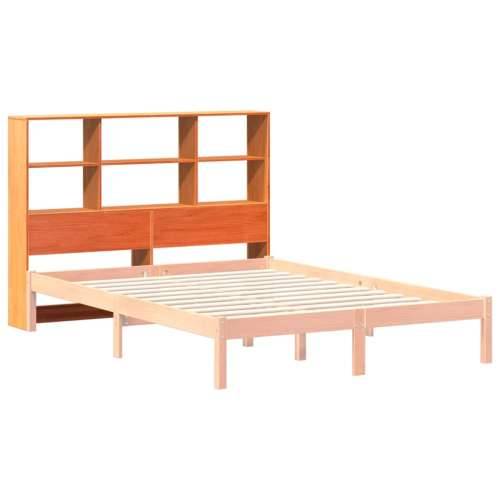 Uzglavlje sa spremištem voštano smeđe 140cm od masivne borovine - Voštano smeđa 140 cm 1 Cijena