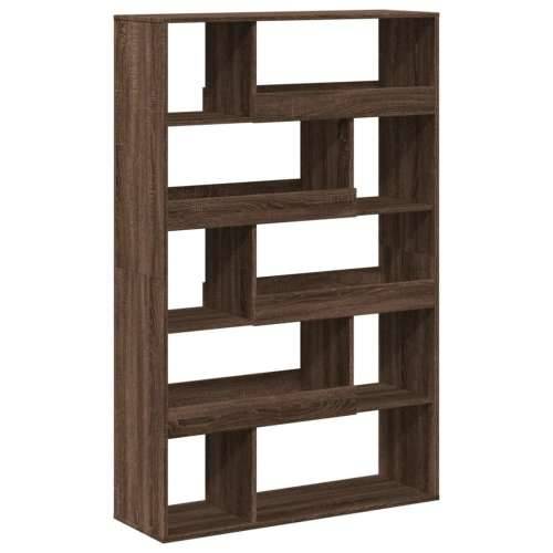 Regal za knjige boja hrasta 100x33x156,5 cm konstruirano drvo - Smeđi hrast 1 156.5 cm Cijena