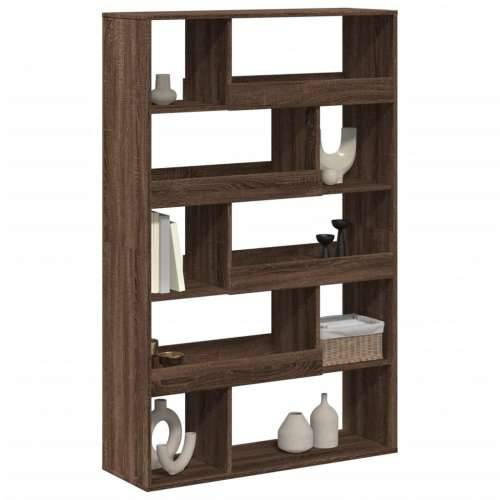 Regal za knjige boja hrasta 100x33x156,5 cm konstruirano drvo - Smeđi hrast 1 156.5 cm Cijena