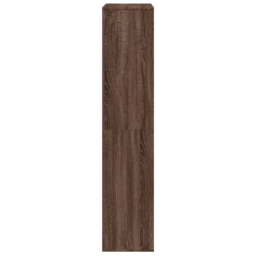 Regal za knjige boja hrasta 100x33x156,5 cm konstruirano drvo - Smeđi hrast 1 156.5 cm Cijena