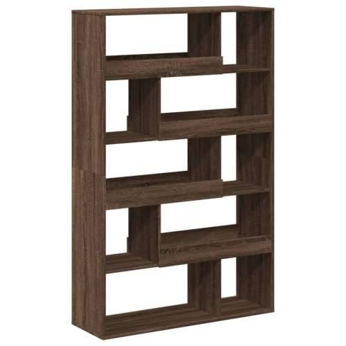Regal za knjige boja hrasta 100x33x156,5 cm konstruirano drvo - Smeđi hrast 1 156.5 cm Cijena