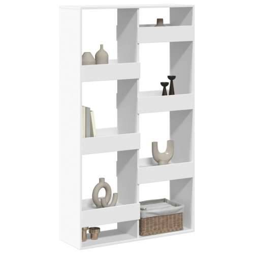 Paravan - Sobna pregrada bijela 100 x 33 x 175 cm od konstruiranog drva - Bijela 1 175 cm Cijena
