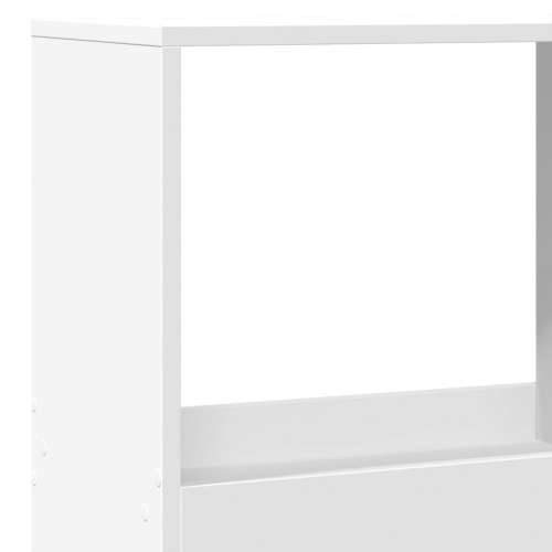 Paravan - Sobna pregrada bijela 100 x 33 x 175 cm od konstruiranog drva - Bijela 1 175 cm Cijena