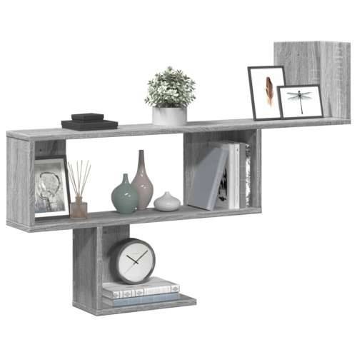 Zidna polica siva boja hrasta 100x15x70 cm konstruirano drvo - Sivi hrast sonoma 1 Cijena