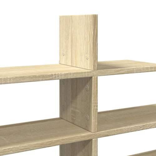Zidna polica boja hrasta 124,5x18x60,5 cm konstruirano drva - sonoma hrast 1 Cijena
