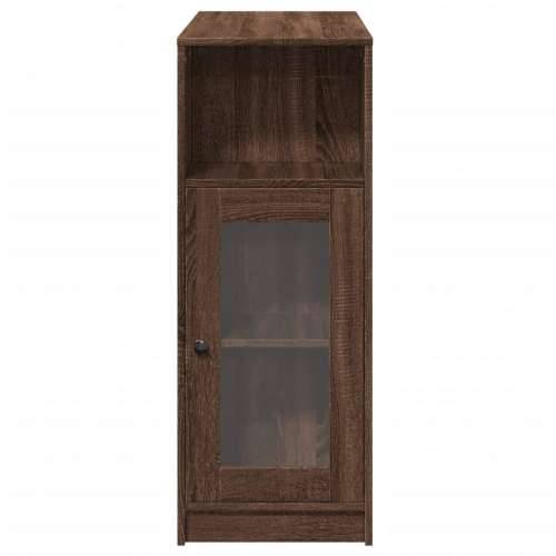 Barski stol s držačima boja hrasta 101x40x103,5 cm drveni - Smeđi hrast 1 Cijena