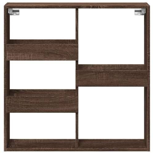 Zidni ormarić smeđa boja hrasta 80x15x80 cm konstruirano drvo - Smeđi hrast 80 x 15 x 80 cm 1 Cijena