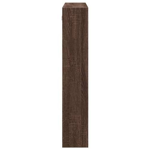 Zidni ormarić smeđa boja hrasta 80x15x80 cm konstruirano drvo - Smeđi hrast 80 x 15 x 80 cm 1 Cijena