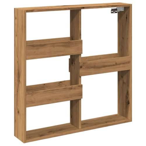 Zidni ormarić boja artisian hrast 80x15x80 cm drveni - artisian oak 80 x 15 x 80 cm 1 Cijena