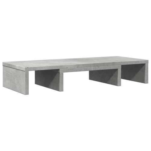 Stalak za monitor podesivi boja betona 60 x 24 x 10,5 cm drveni - Beton siva 60 x 24 x 10.5 cm Cijena