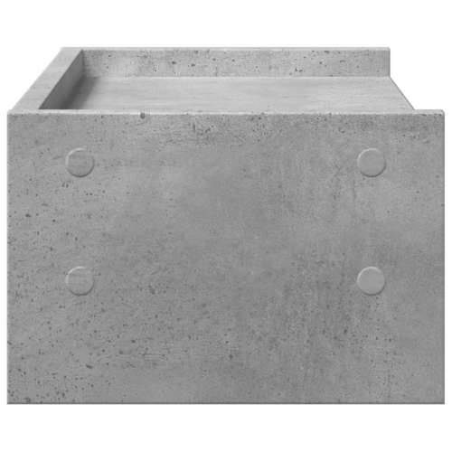 Stalak za monitor siva boja betona 42x24x16 cm drveni - Beton siva 42 x 24 x 16 cm Cijena