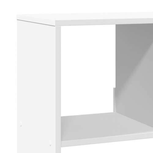 Regal za knjige bijeli 100 x 33 x 187,5 cm konstruirano drvo - Bijela 1 187.5 cm Cijena
