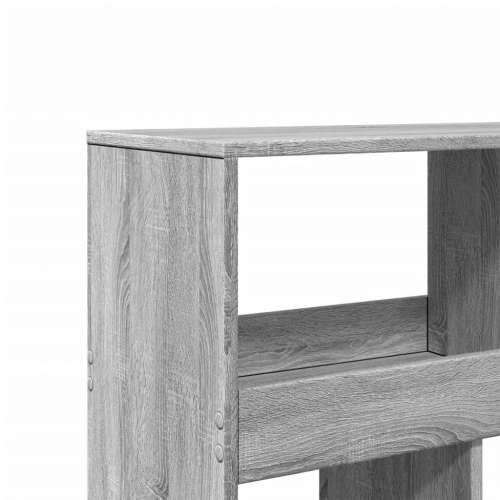 Regal za knjige boja hrasta 100x33x125,5 cm konstruirano drvo - Sivi hrast sonoma 1 125.5 cm Cijena