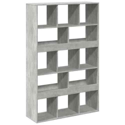 Regal za knjige boja betona 100x33x156,5 cm konstruirano drvo - Beton siva 1 156.5 cm Cijena