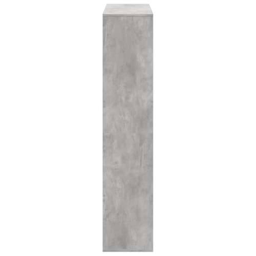 Regal za knjige boja betona 100x33x156,5 cm konstruirano drvo - Beton siva 1 156.5 cm Cijena
